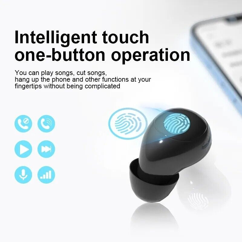TWS Mini Earbuds Invisible Sleep Headphone