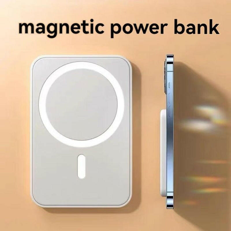 FloatCharge Power Bank Charger 2 in 1 10000Mah Mobile Power Magnetic Battery Pack for Iphone - GadgetGrid