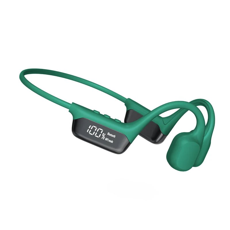 Bone Conduction Headphones Bluetooth 5.4 Wireless Earphone IPX8 Waterproof for Swimming Sports Support MP3 Player with 32G RAM - GadgetGrid