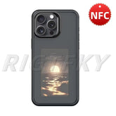 NFC Display Screen APP Smart Phone Case for Iphone - GadgetGrid