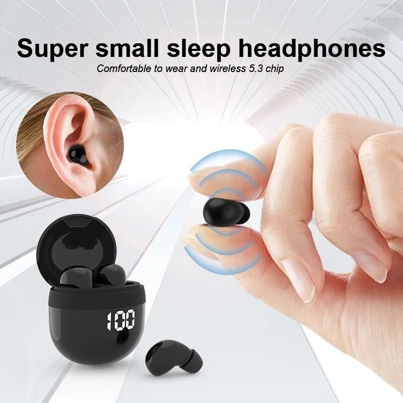 TWS Mini Earbuds Invisible Sleep Headphone - GadgetGrid