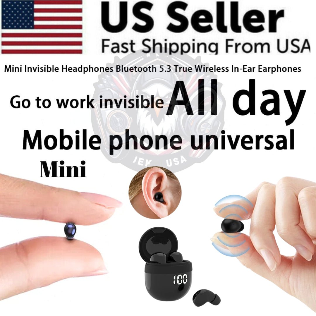 TWS Mini Earbuds Invisible Sleep Headphone - GadgetGrid