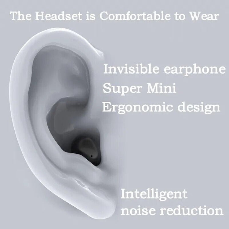 TWS Mini Earbuds Invisible Sleep Headphone - GadgetGrid