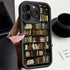 Phone Case for Iphones Soft Cover Shell Vintage Bookshelf Kitten - GadgetGrid