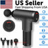 Massage Gun Percussion Massager Deep Tissue Muscle Vibrating Relaxing + 4 Heads - GadgetGrid