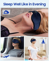 Sleeping Headphones Eye Mask, Sleep Mask with Bluetooth Headphones 3D Eye Mask Wireless - GadgetGrid