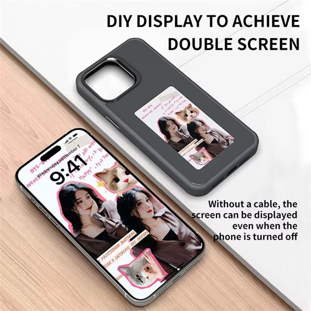 NFC Display Screen APP Smart Phone Case for Iphone - GadgetGrid