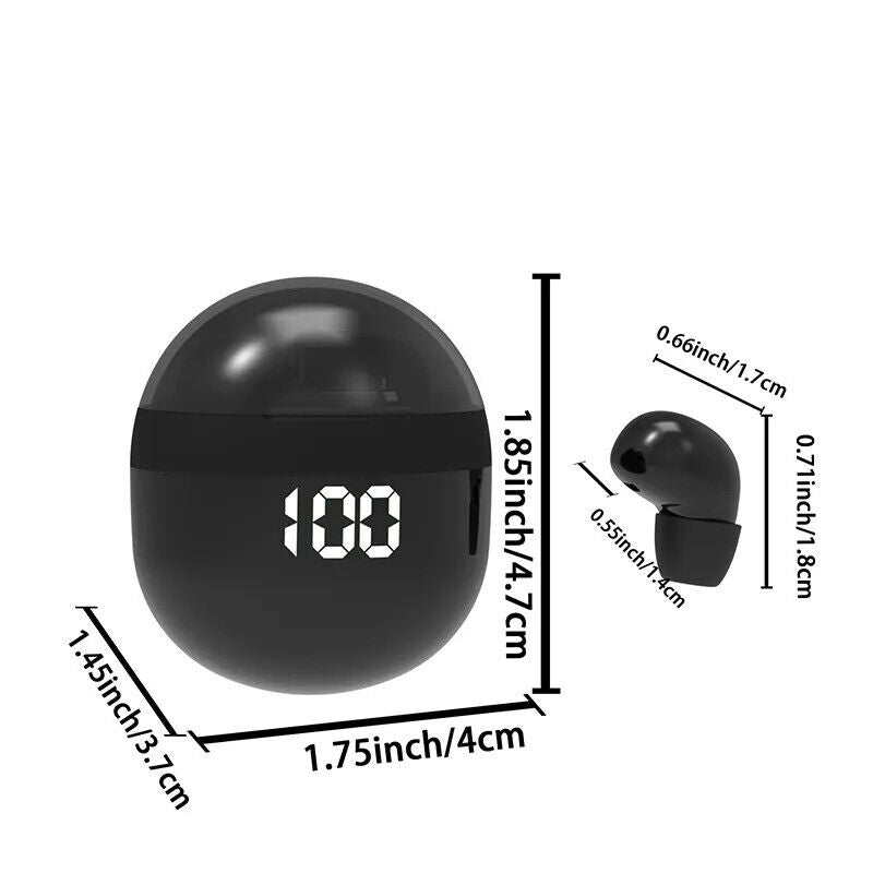 TWS Mini Earbuds Invisible Sleep Headphone - GadgetGrid